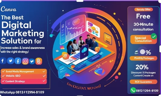 Privat digital marketing untuk perusahaan semua level Semarang
